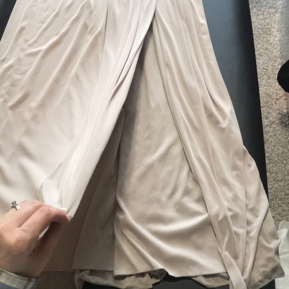 Tan bridesmaids dress - Picture 3 of 6